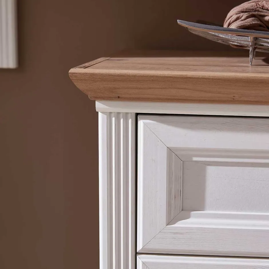 65x102x41 Schuhschrank im Landhaus Stil - Nurelcas^Wohnen Sale