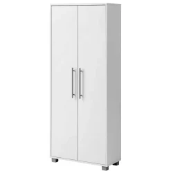 65x164x30 Schuhschrank mit Doppeltür in Weiß - Yoco^Wohnen Sale