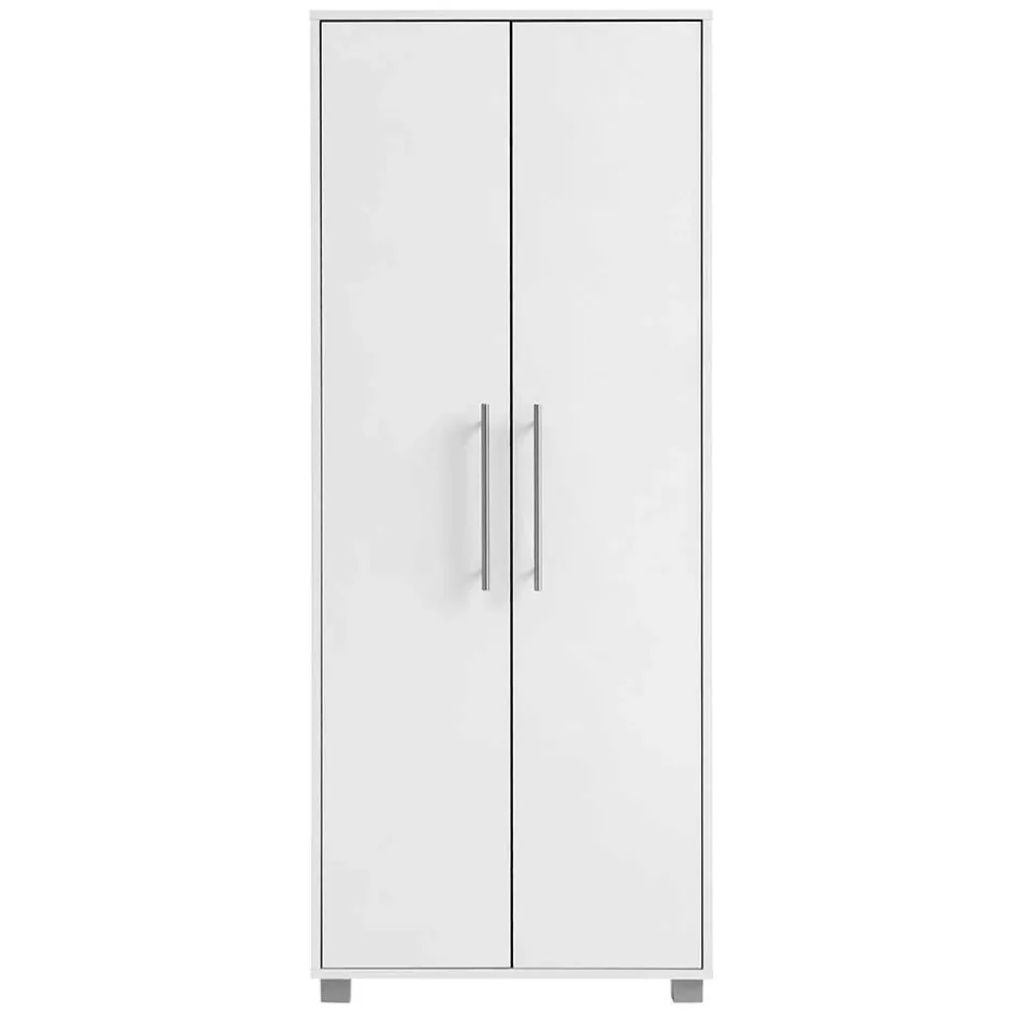65x164x30 Schuhschrank mit Doppeltür in Weiß - Yoco^Wohnen Sale