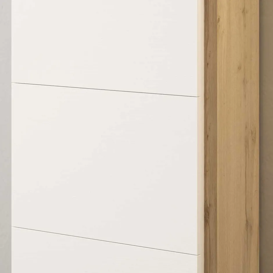 60x154x27 Schuhschrank mit vier Klappfächern - Cernal^Wohnen Outlet