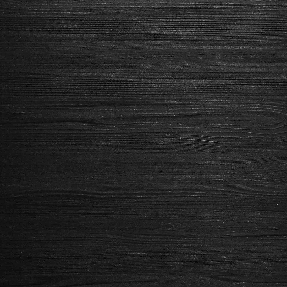 Wohnen 172x102x42 Schwarzes Sideboard in Holzoptik - Bihar