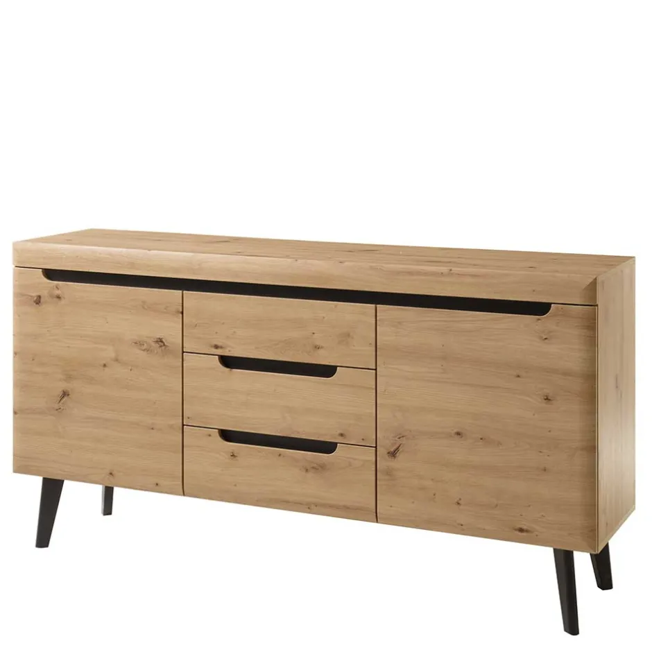 Wohnen 160x83x40 Sideboard im Skandi Chic modern - Olcian