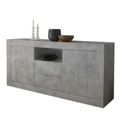 Wohnen 184x86x43 Sideboard in Beton Nachbildung - Lary