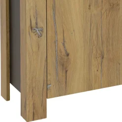180x86x38 Sideboard in Zinneiche Optik - Traudarian^Wohnen Discount