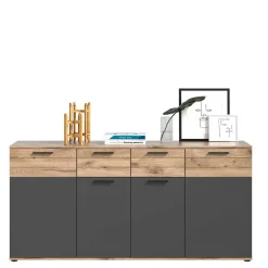 Wohnen 180x87x40 Sideboard mit 2 Schubladen & 4 Türen - Lucios