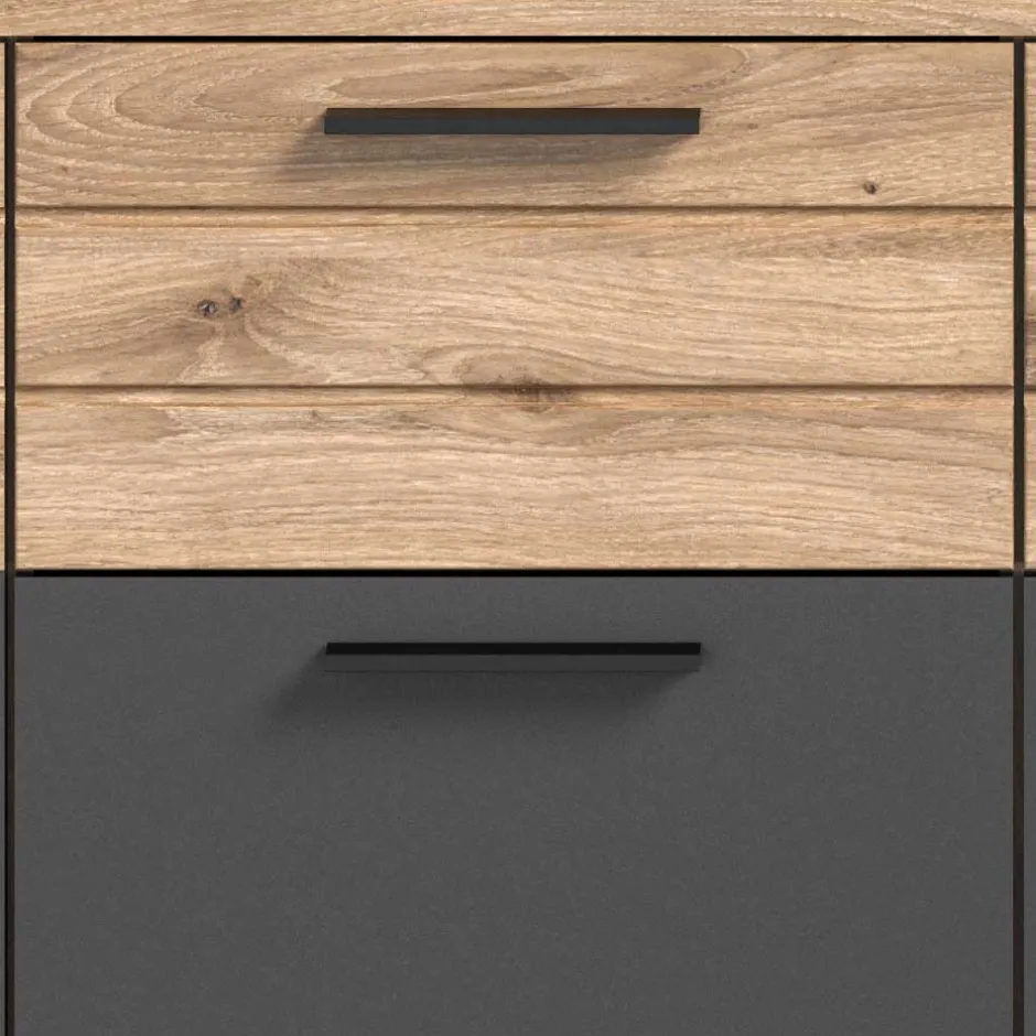 Wohnen 180x87x40 Sideboard mit 2 Schubladen & 4 Türen - Lucios