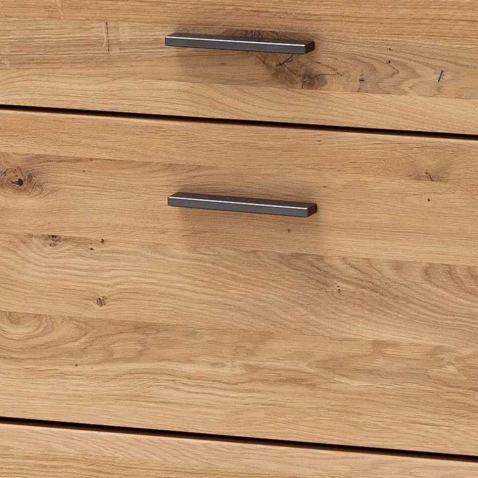 180x78x44 Sideboard mit Furnier Eiche Bianco - Crupean^Wohnen