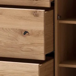 180x78x44 Sideboard mit Furnier Eiche Bianco - Crupean^Wohnen