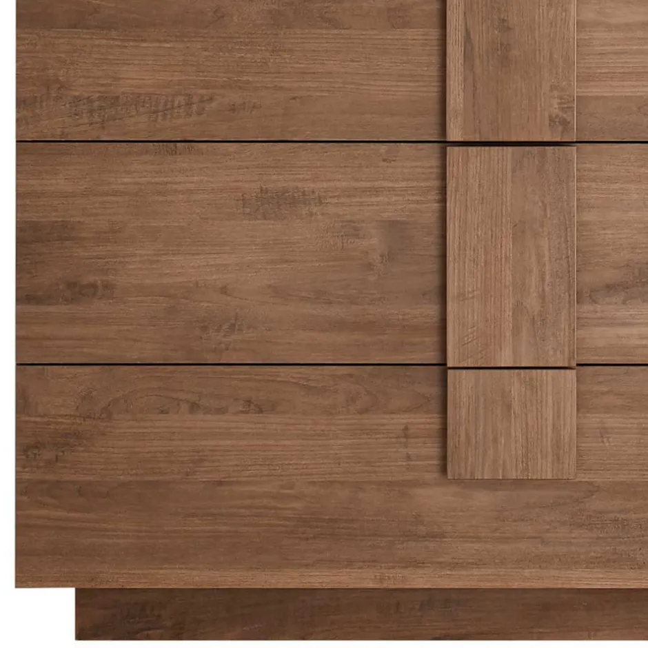 181x90x44 Sideboard mit sechs Schubladen & Tür - Basento^Wohnen Clearance