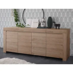Wohnen 210x81x42 Sideboard mit zwei Doppeltüren - Karika