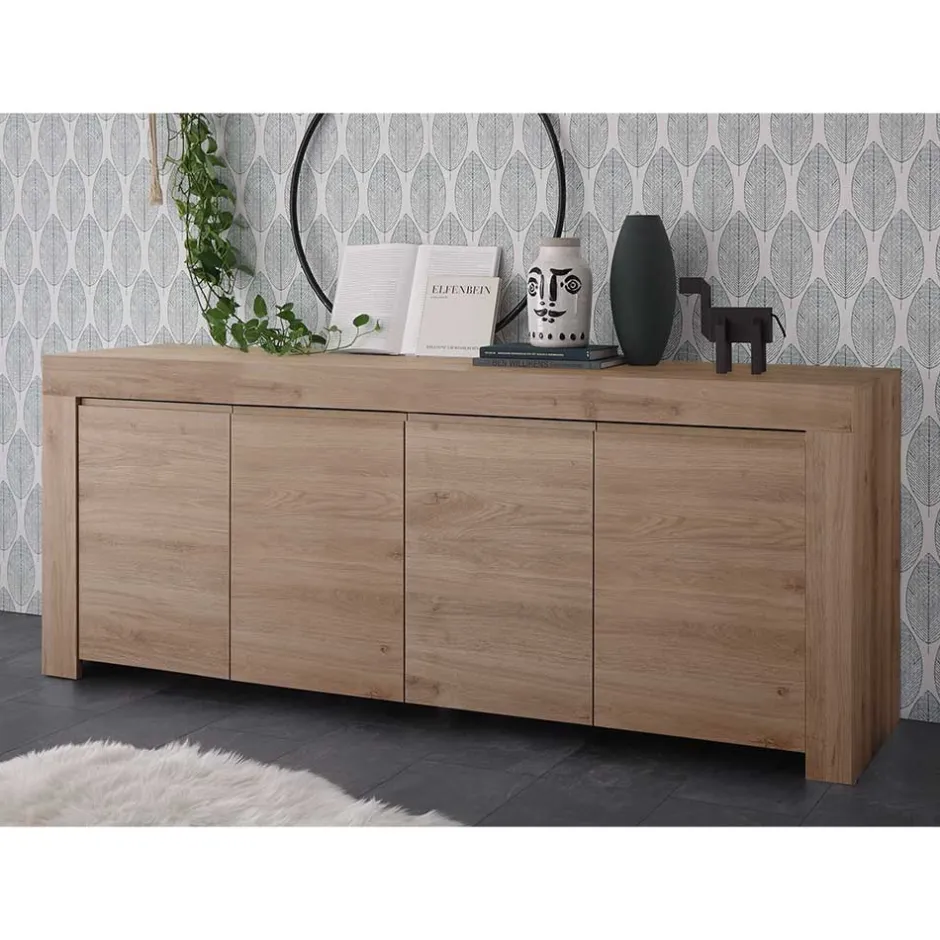 Wohnen 210x81x42 Sideboard mit zwei Doppeltüren - Karika