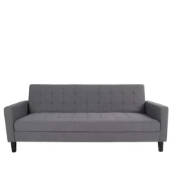 204x81x85 3-Sitzer Schlafsofa in Grau - Industry^Wohnen Sale