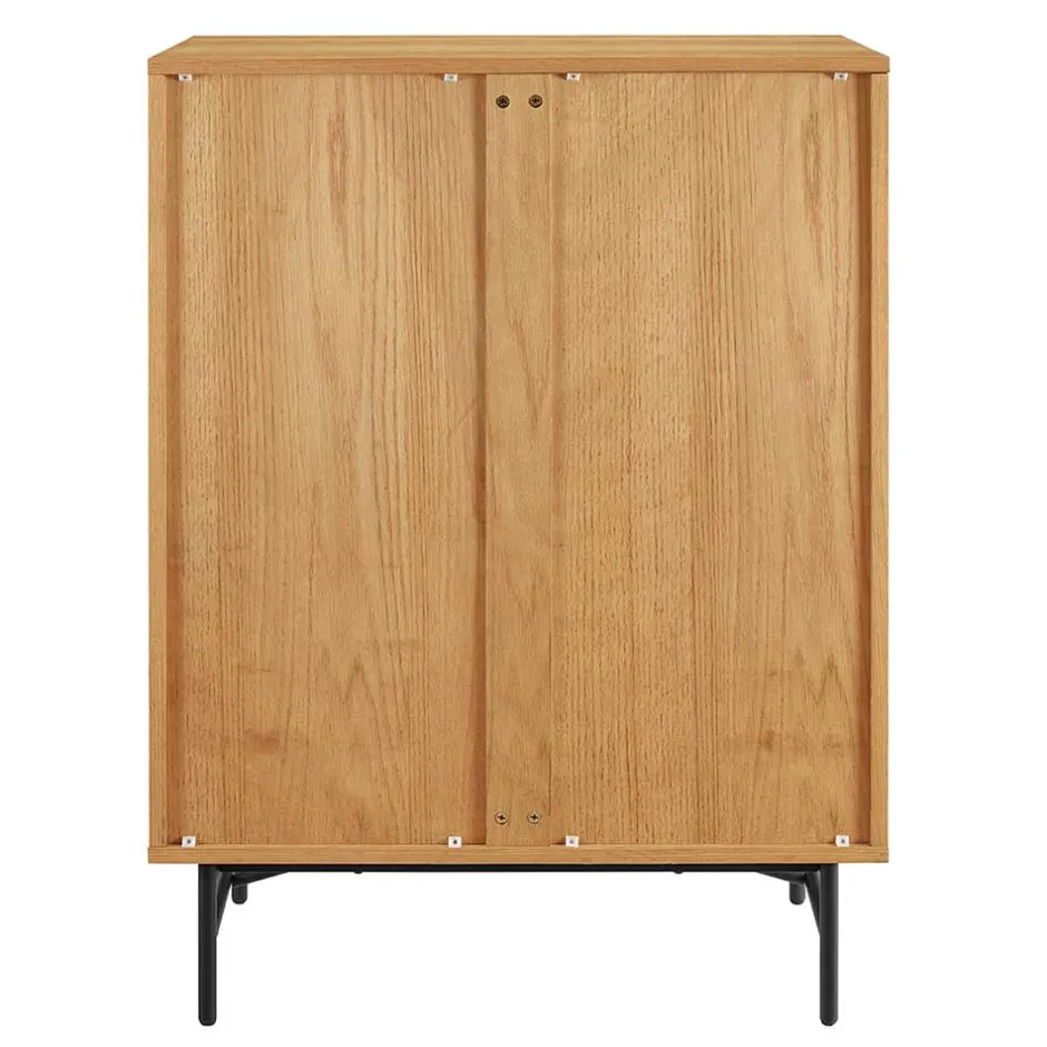 80x113x40 Skandi Hochkommode in Eiche - Piassona^Wohnen Outlet