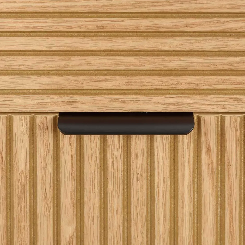 80x113x40 Skandi Hochkommode in Eiche - Piassona^Wohnen Outlet