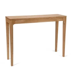 Wohnen 100x80x30 Skandi Konsoltisch aus Massivholz - Tenerife