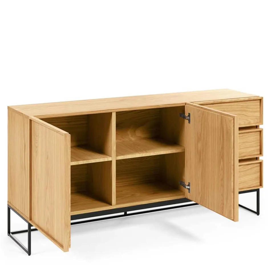 Wohnen 160x78x42 Skandi Sideboard mit Bügelgestell - Moda