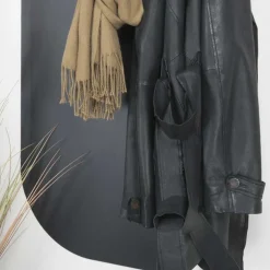 55x115x7 Stahl Wandgarderobe in Oval - Duckey^Wohnen Online