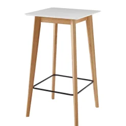 61x110x61 Stehtisch quadratisch mit Fußablage - Soveca^Wohnen Outlet