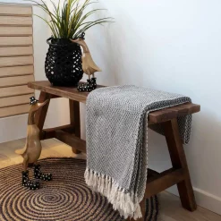 90x45x25 Teakholz Bank naturbelassen - Verdena^Wohnen Discount