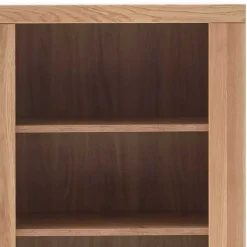 72x142x40 Teilmassives Regal mit drei Fächern & Tür - Vlacoma^Wohnen New