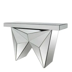 120x81x36 Tischkonsole aus Spiegelglas - Aknita^Wohnen Clearance