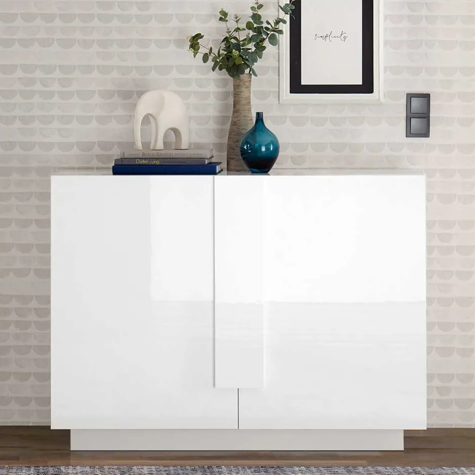 121x90x44 2-türige Kommode auf Sockel - Kerym^Wohnen Best