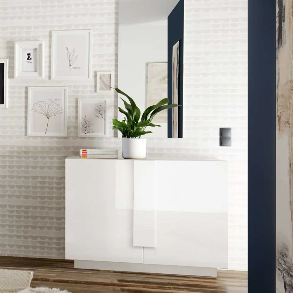 121x90x44 2-türige Kommode auf Sockel - Kerym^Wohnen Best