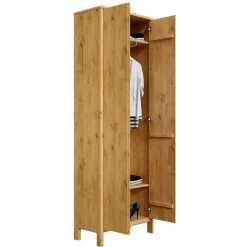65x192x34 2-türiger Dielenschrank aus Kiefer - Etvina^Wohnen Best