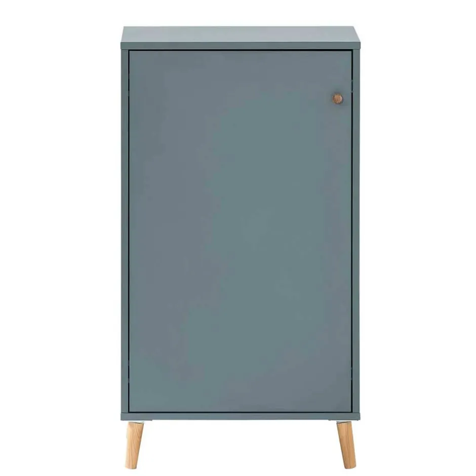 51x93x41 1-türiger Office Schrank in Petrol - Baiamare^Wohnen Outlet