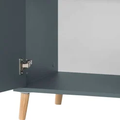 51x93x41 1-türiger Office Schrank in Petrol - Baiamare^Wohnen Outlet