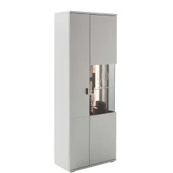 Wohnen 75x199x37 2-türiger Wohnzimmerschrank modern - Apulco