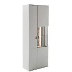 Wohnen 75x199x37 2-türiger Wohnzimmerschrank modern - Apulco