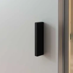 Wohnen 75x199x37 2-türiger Wohnzimmerschrank modern - Apulco