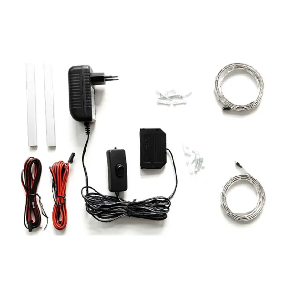 Wohnen 75x199x37 2-türiger Wohnzimmerschrank modern - Apulco