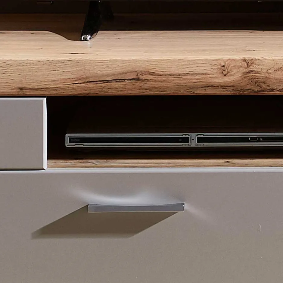 140x51x47 TV Element in Grau & Eiche - Fraguca^Wohnen Sale