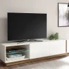 Wohnen 188x46x40 TV Lowboard mit 2 Klappen - Myrda