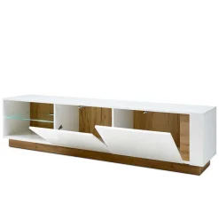 Wohnen 188x46x40 TV Lowboard mit 2 Klappen - Myrda