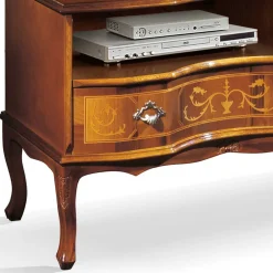 169x60x37 TV Phonotisch mit Barock Design - Motiz^Wohnen