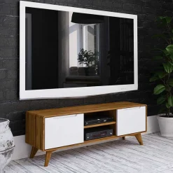 134x48x40 TV Schrank mit Türen & Fächern - Diesta^Wohnen Clearance