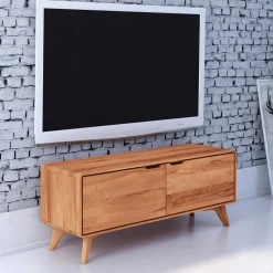 Wohnen 120x48x40 TV Unterschrank mit zwei Türen - Junola