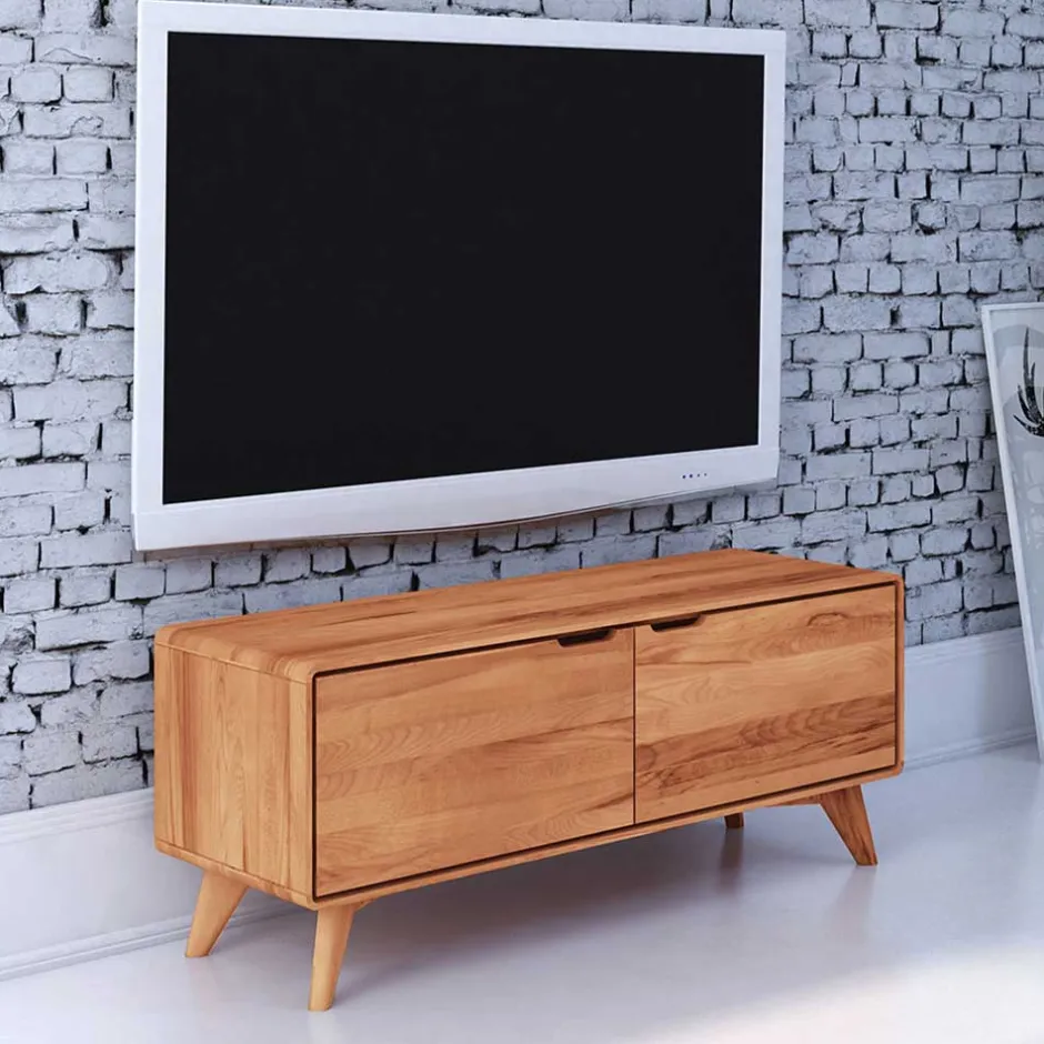 Wohnen 120x48x40 TV Unterschrank mit zwei Türen - Junola