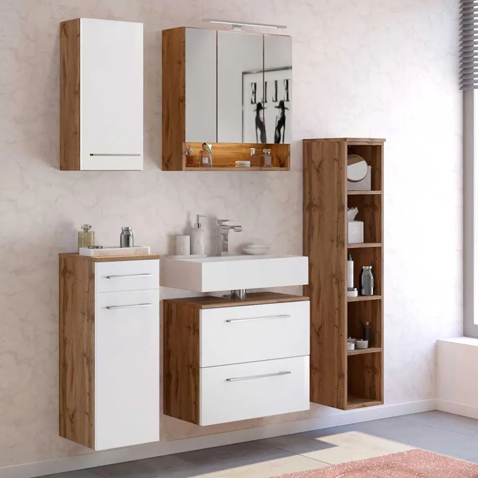 60x54x35 Unterbeckenschrank stehend oder hängend - Yazemina^Wohnen Outlet