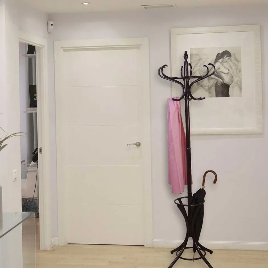 53x184x53 Vintage Garderobenständer in Braun - Suncato^Wohnen Sale