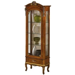 Wohnen 68x204x41 Vitrine im Italienischem Stil - Leonid