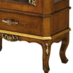 Wohnen 68x204x41 Vitrine im Italienischem Stil - Leonid