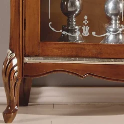 Wohnen 107x120x40 Vitrine im Italienischen Stil - Carlenna