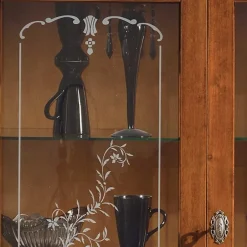 Wohnen 107x120x40 Vitrine im Italienischen Stil - Carlenna