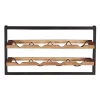 65x35x25 Wand Weinregal für acht Flaschen - Evradon^Wohnen Discount