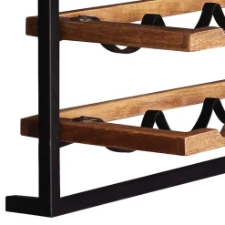 65x35x25 Wand Weinregal für acht Flaschen - Evradon^Wohnen Discount