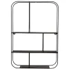 Wohnen 42x60x15 Wandhängeregal aus Metall - Janyna
